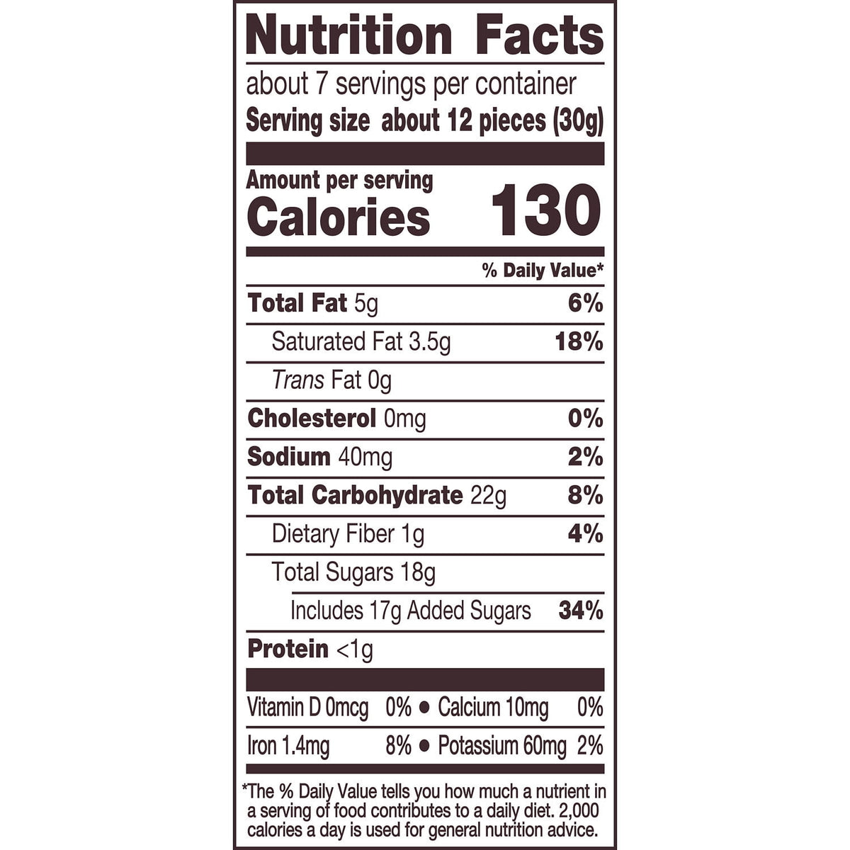 Brookside Dark Chocolate and Pomegranate Flavored Snacking Chocolate, Bag 7 oz