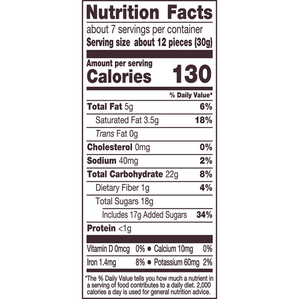 Brookside Dark Chocolate and Pomegranate Flavored Snacking Chocolate, Bag 7 oz