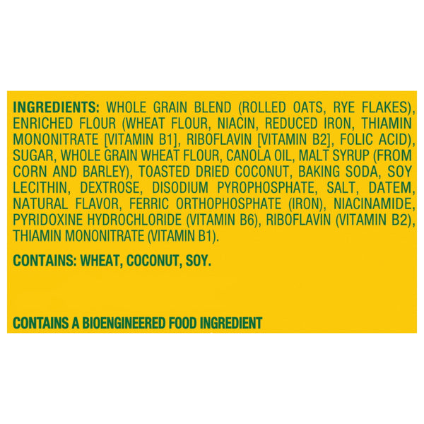 belVita Breakfast Bars Biscuits, Toasted Coconut, 5 Packs (4 Biscuits Per Pack)