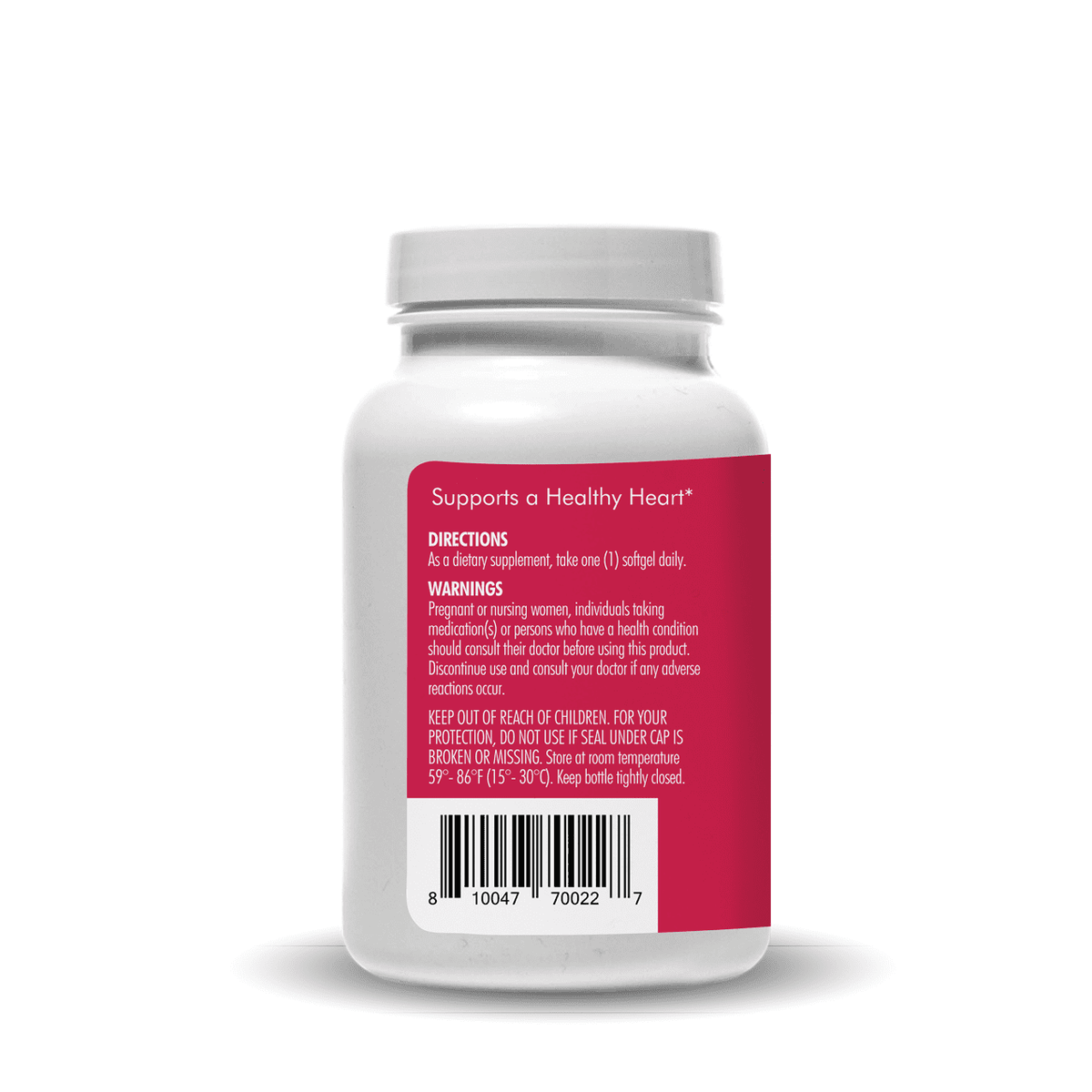Santo Remedio Omega 3 Fish Oil Softgels 1000mg - Heart Health Supplement, 30 Count