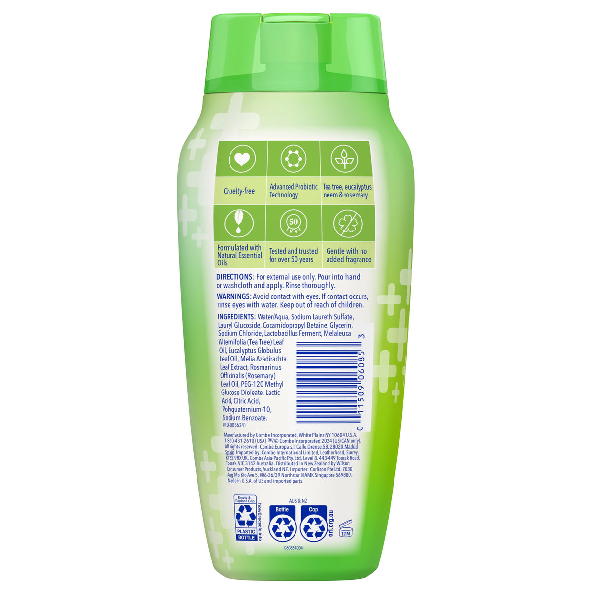 Vagisil Feminine Wash for Intimate Area Hygiene, Healthy Detox Formula, Body Wash for Women, Gynecologist Tested, Hypoallergenic, pH Balanced, 12 fl