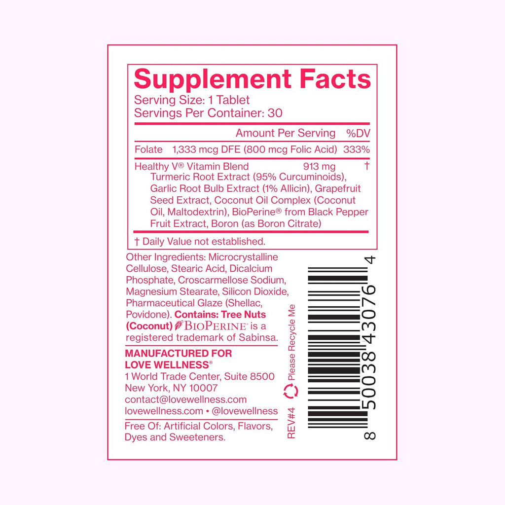 Love Wellness Perfect Condition Vitamin Capsules, 30 ea