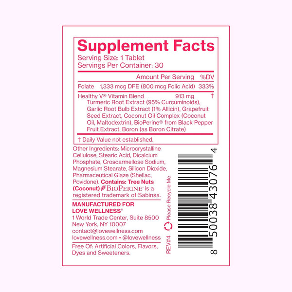 Love Wellness Perfect Condition Vitamin Capsules, 30 ea