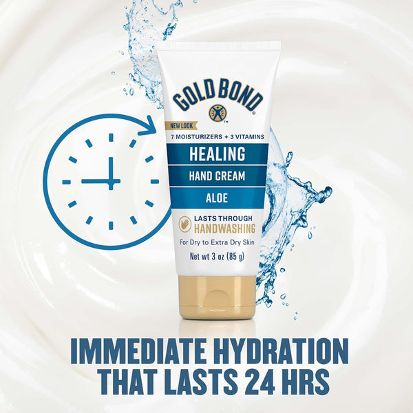 Gold Bond Healing Hand Cream, 3 Oz., With Aloe