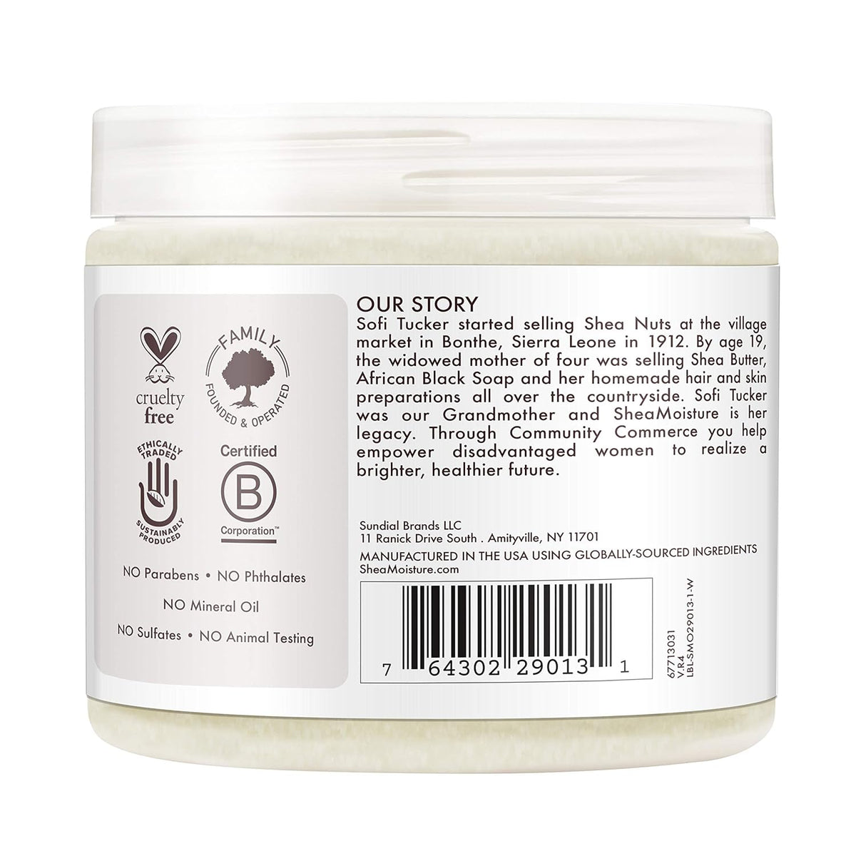Shea Moisture Coconut Oil, 16 oz