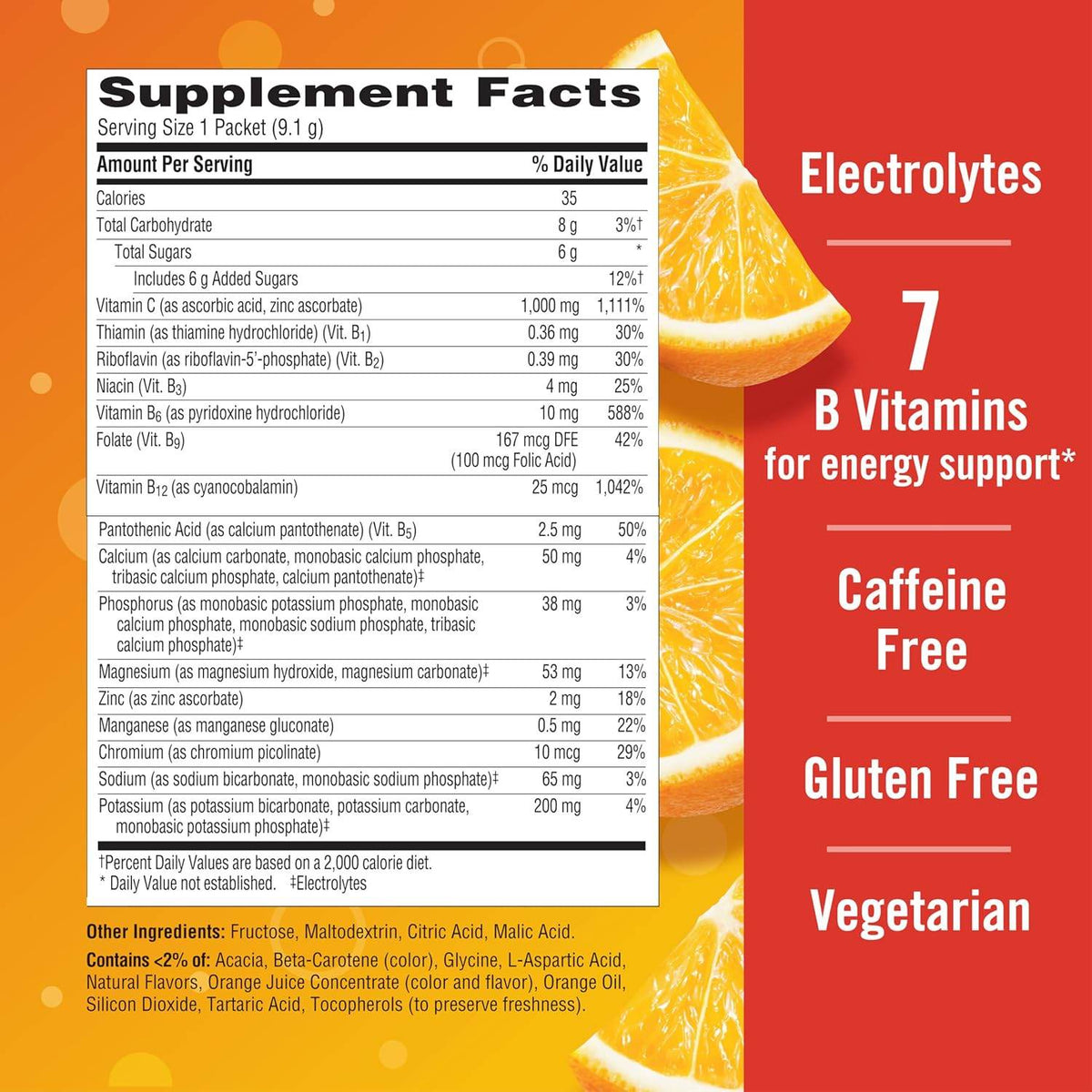 Emergen-C 1000 mg Vitamin C, Super Orange, 30 ea - OTC Shoppe Express