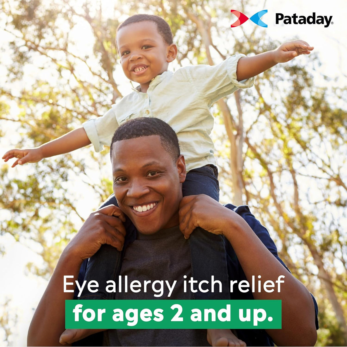 PATADAY Twice Daily Allergy Eye Drops, Antihistamine for Itchy Eyes, 5 ml