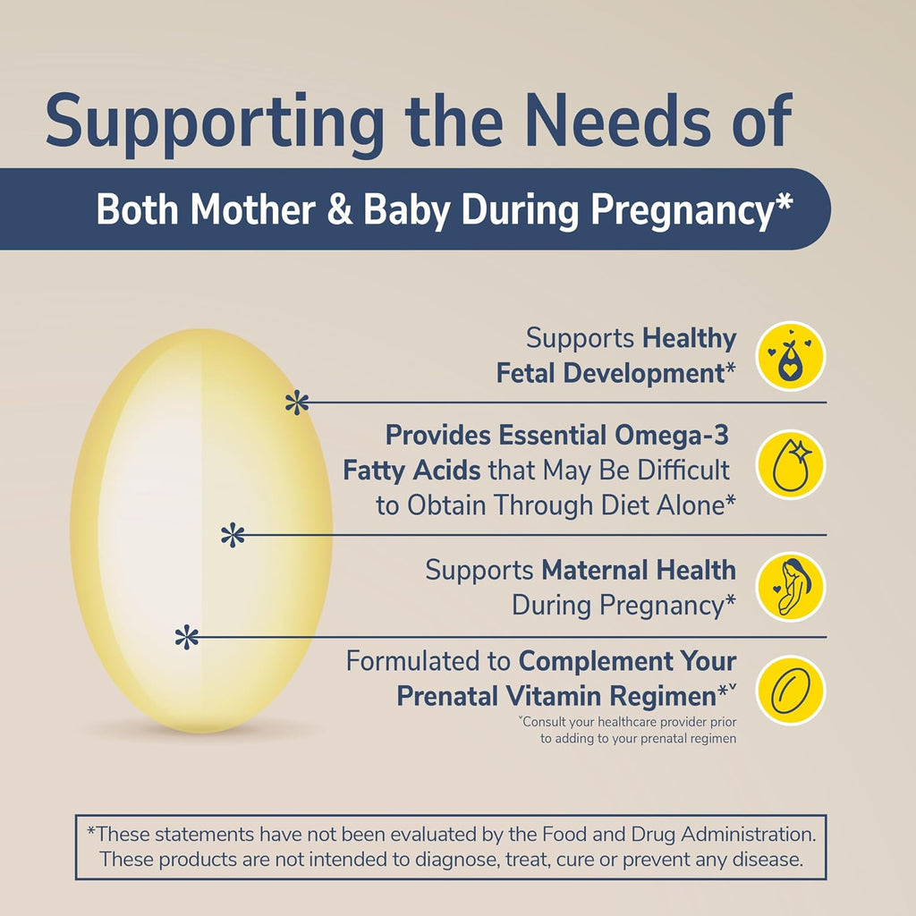 21st Century Prenatal DHA Softgels for Pregnancy & Nursing, 30 Count