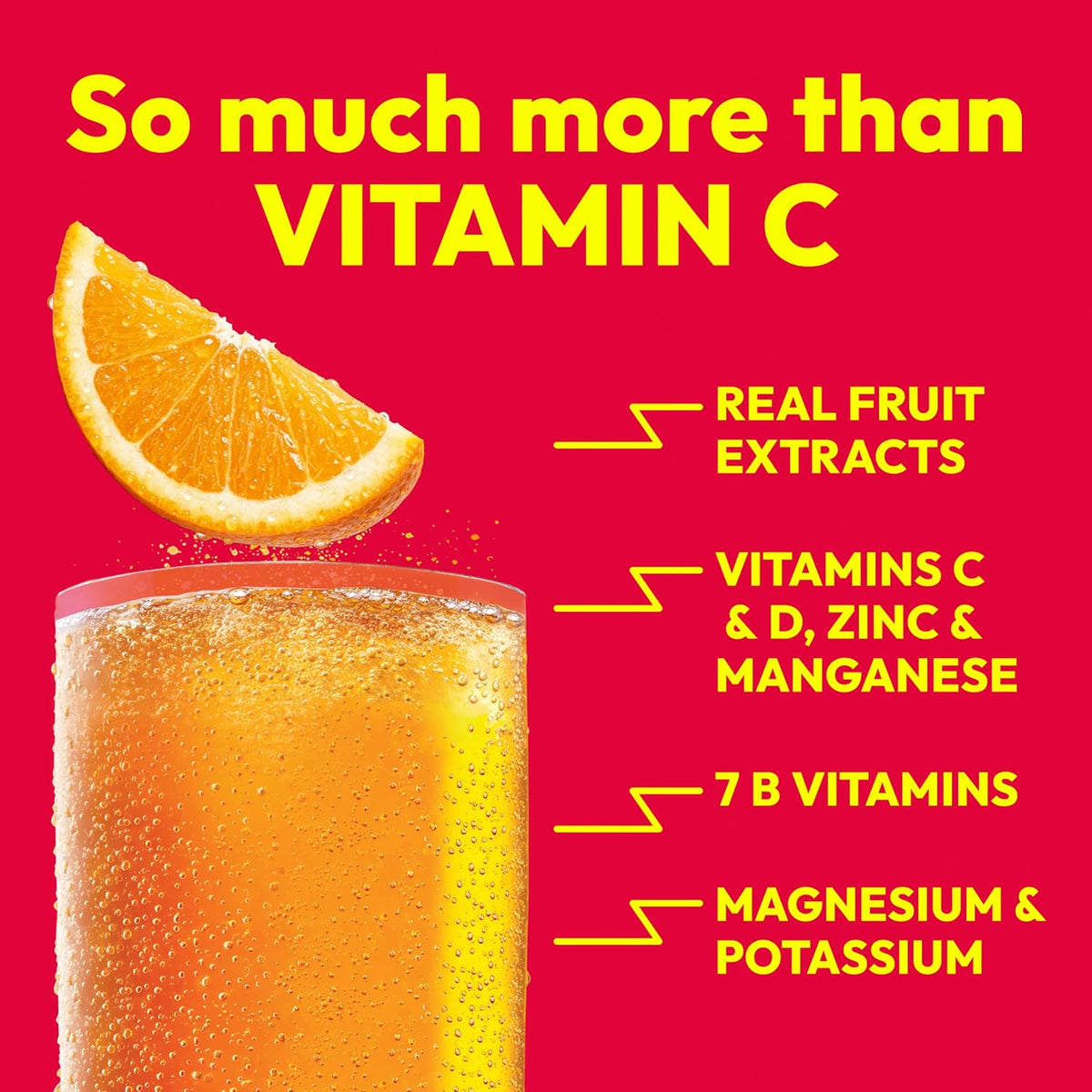 Emergen-C Vitamin C 1000mg Immune Support Powder, Orange, 10 Packets