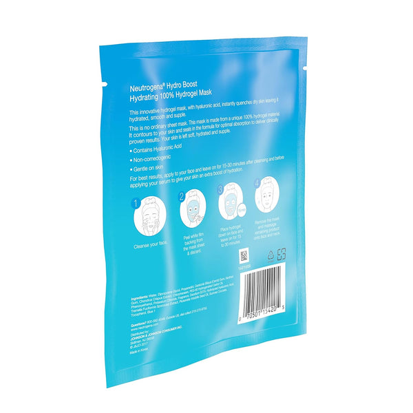 Neutrogena Hydro Boost Hydrating 100% Hydrogel Mask, 1 oz