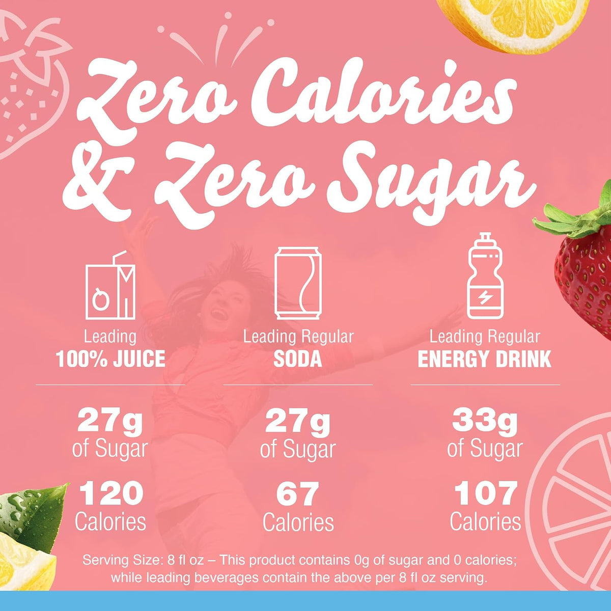 Crystal Light Liquid Drink Mix, Strawberry Lemonade, 1.62 fl oz