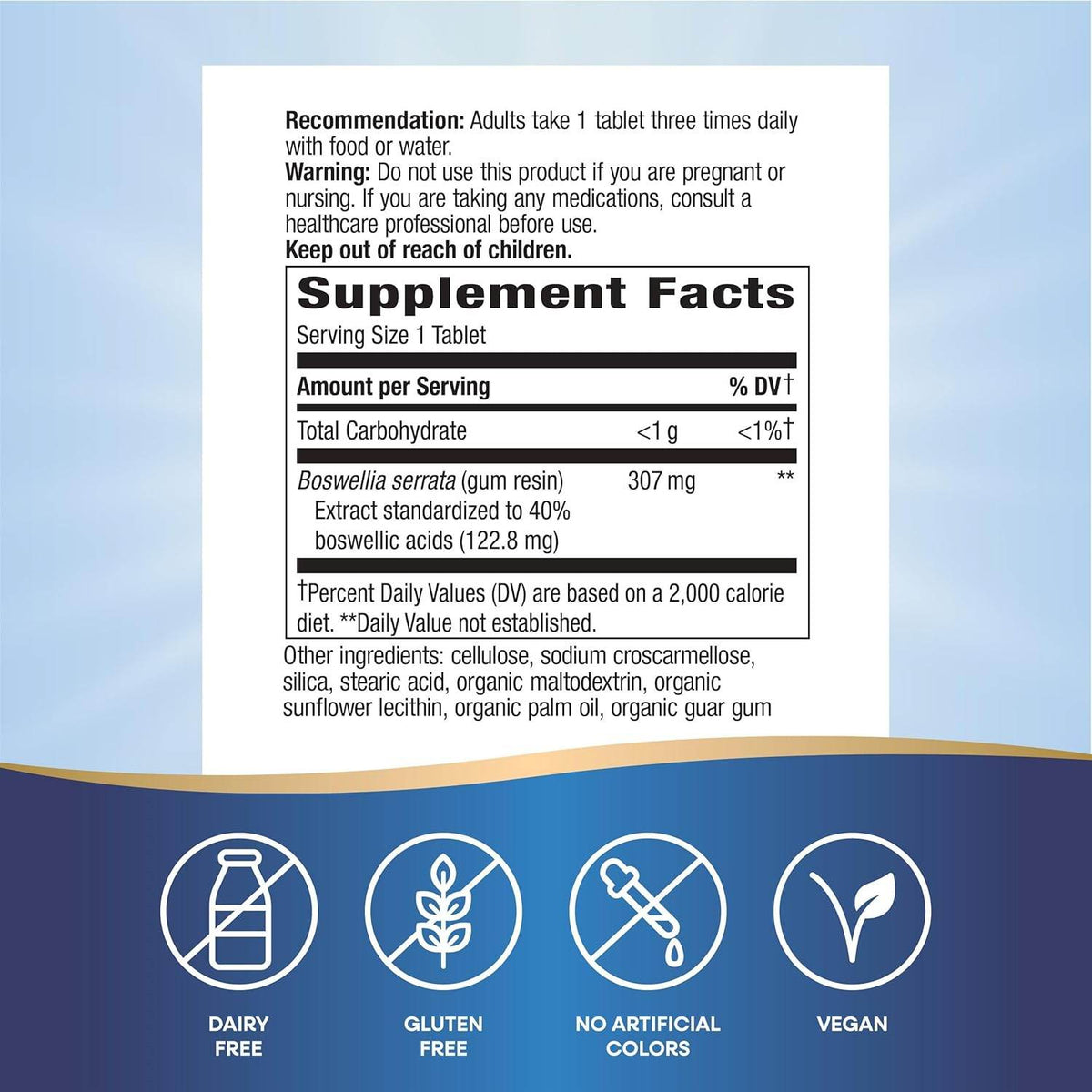 Nature's Way Boswellia Standardized, Tablets, 60 ea - OTC Shoppe Express