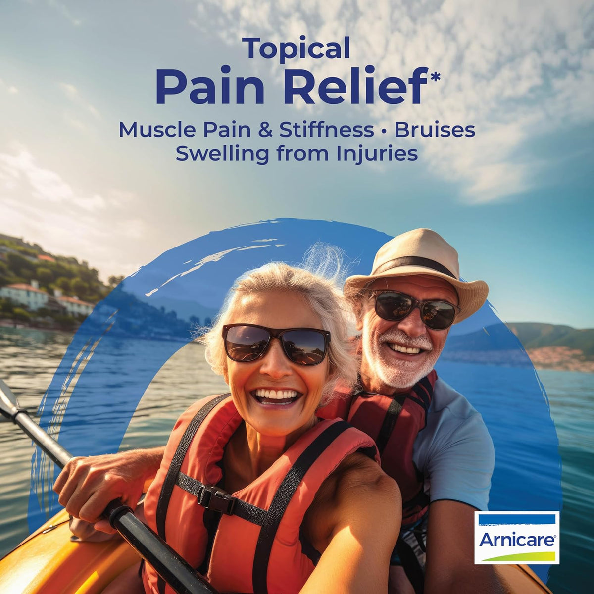Boiron Arnicare Gel for Relief of Joint Pain, Muscle Pain, Muscle Soreness, and Swelling from Bruises or Injury - Non-greasy and Fragrance-Free