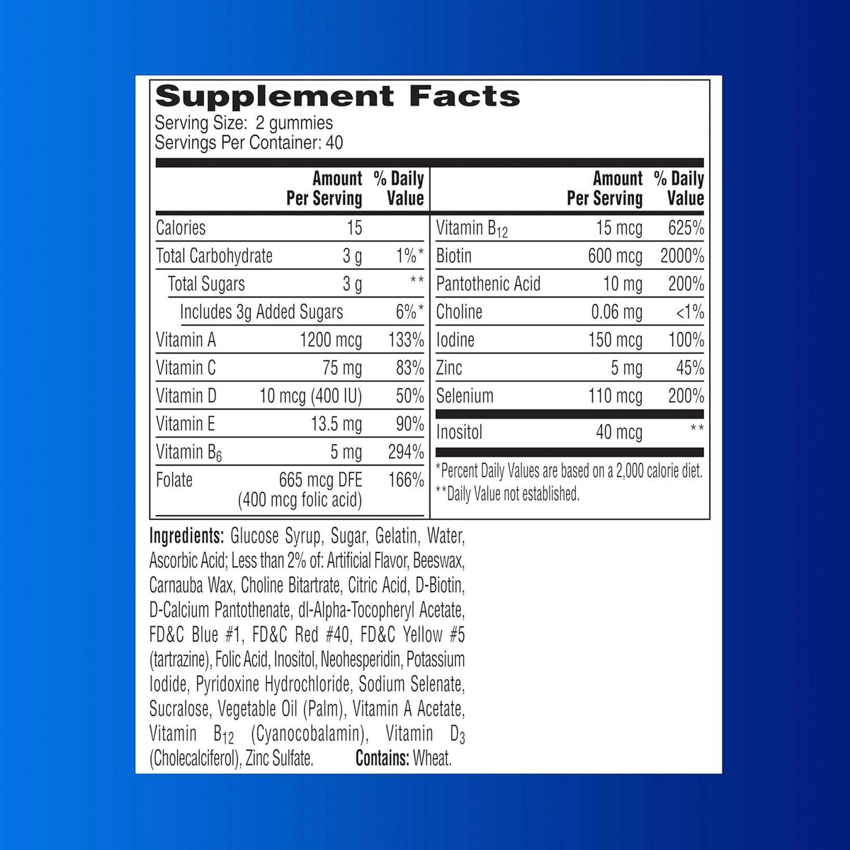 One A Day VitaCraves Men's Multi, Gummies, 80 ea - OTC Shoppe Express