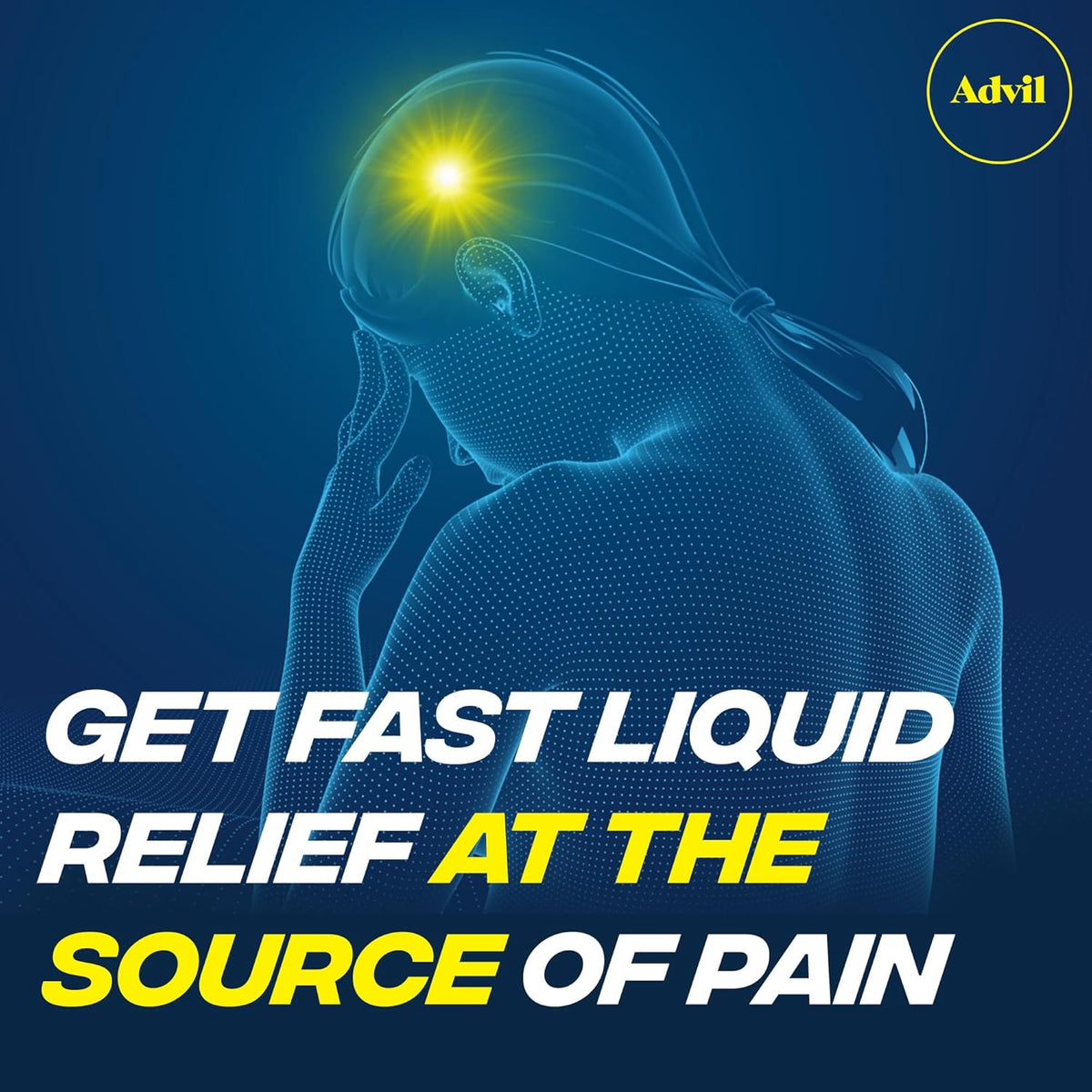 Advil Liqui-Gels, Ibuprofen 200mg, Pain Relief, 20 Capsules