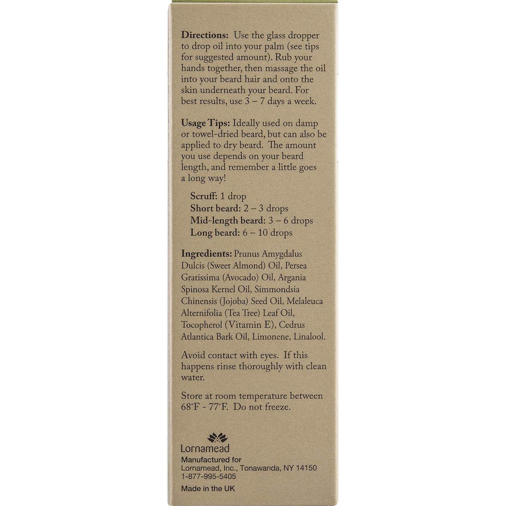 Brisk Beard Oil, Tea Tree, 1.7 oz - OTC Shoppe Express