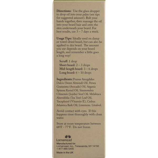 Brisk Beard Oil, Tea Tree, 1.7 oz - OTC Shoppe Express