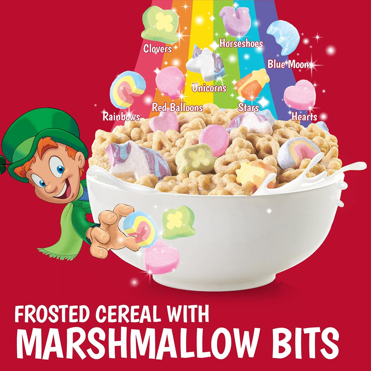 Lucky Charms Gluten Free Cereal with Marshmallows, Giant Size, 26.1 oz