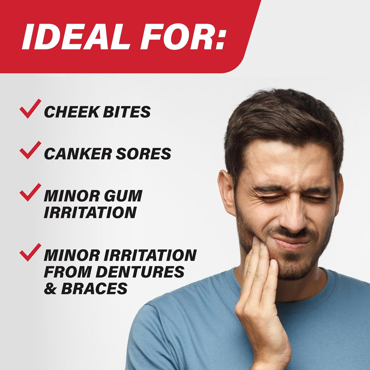 Orajel 3X for Toothache & Gum Pain: Maximum Gel Tube 0.42oz - From #1 Oral Pain Relief Brand - Orajel for Instant Pain Relief