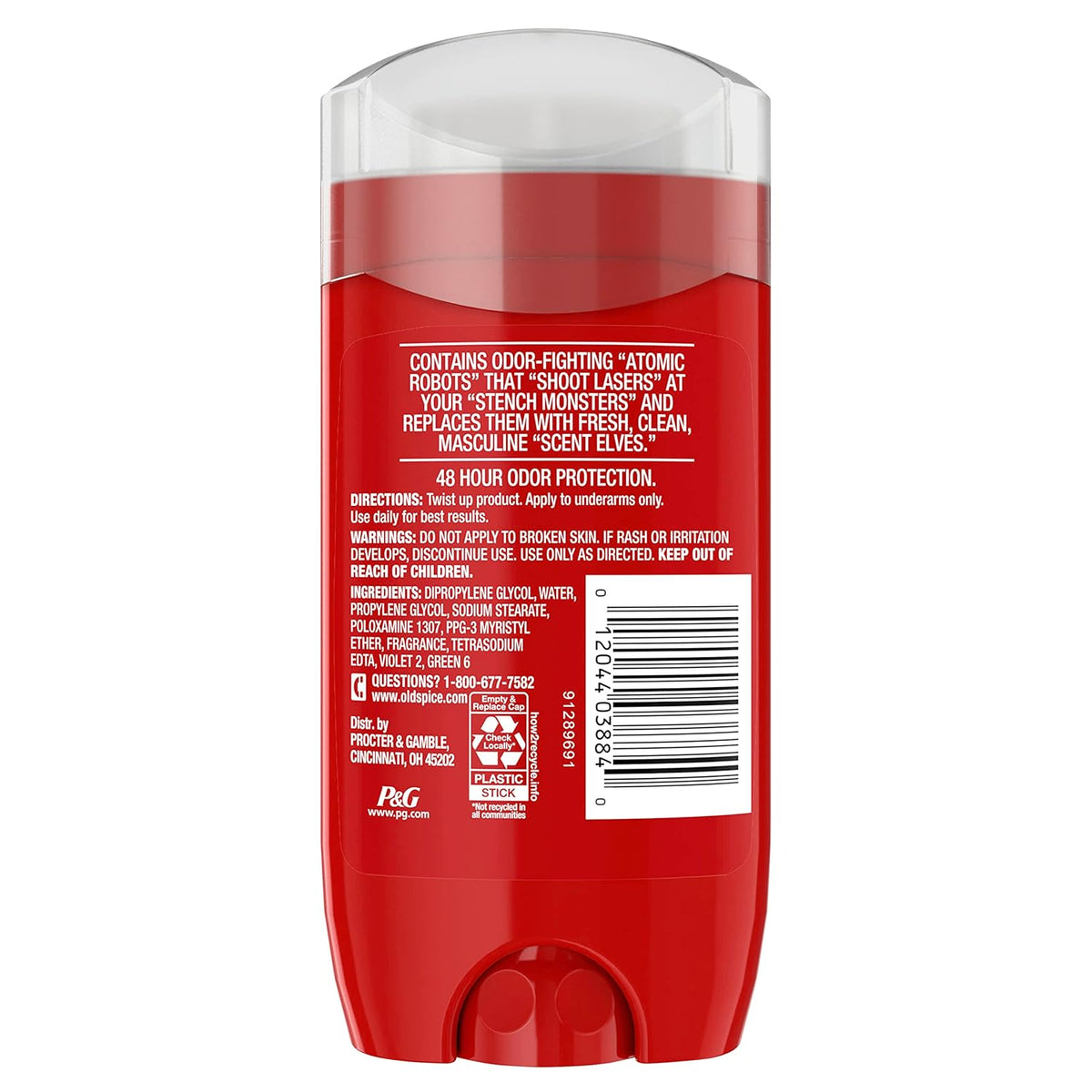 Old Spice High Endurance Deodorant, Long Lasting Stick, Fresh, 3 oz
