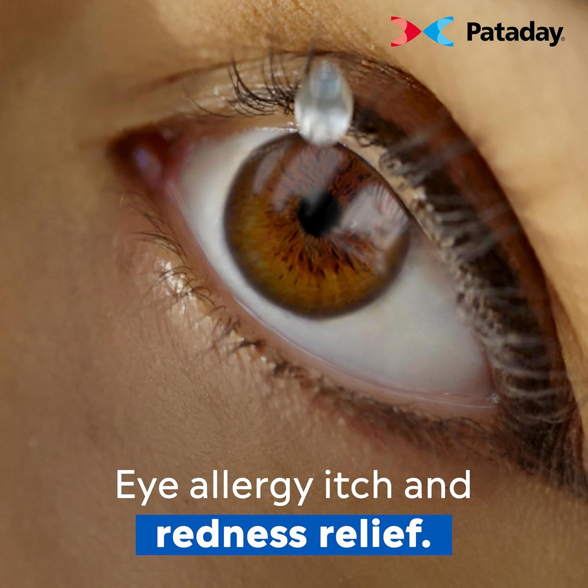 PATADAY Twice Daily Allergy Eye Drops, Antihistamine for Itchy Eyes, 5 ml