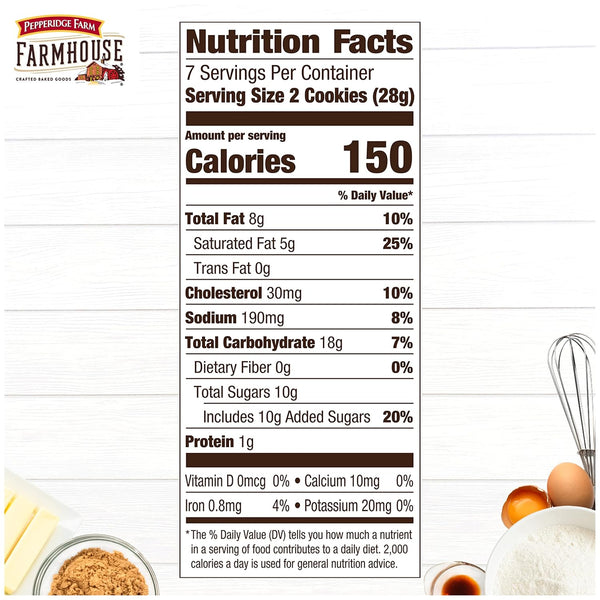 Pepperidge Farm Farmhouse Thin & Crispy Butter Crisp Cookies, 6.9 Oz Bag