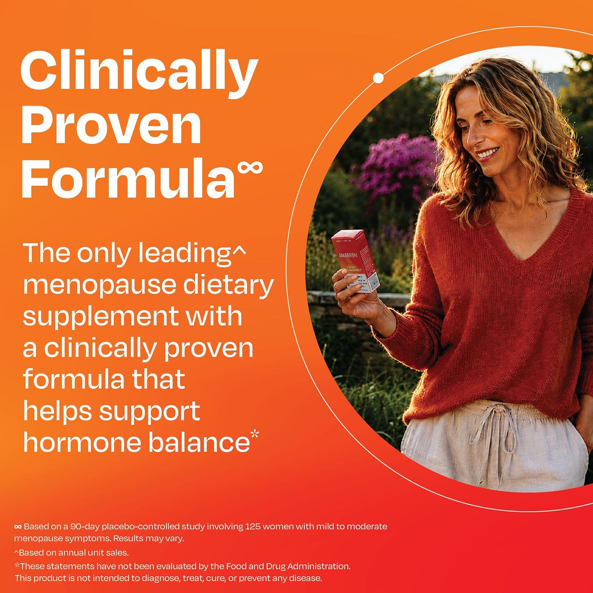 Amberen Menopause Supplement, Multi-Symptom Relief, 30 Day Supply