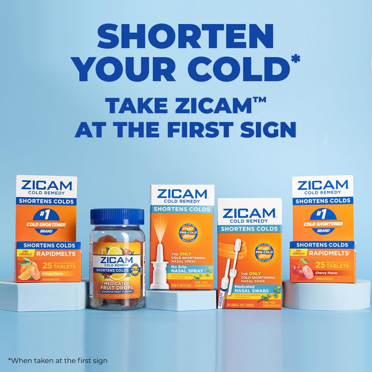 Zicam Ultra Cold Remedy Zinc Rapidmelts, Orange Cream Flavor, 18 Count