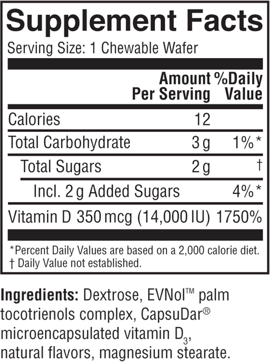 Replesta NX Once Weekly Vitamin D Wafers, Orange, 8 ea - OTC Shoppe Express