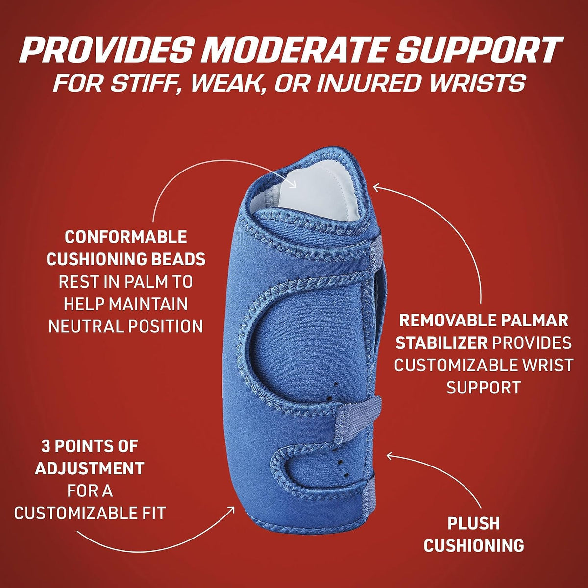 ACE Brand Night Wrist Sleep Support, Adjustable