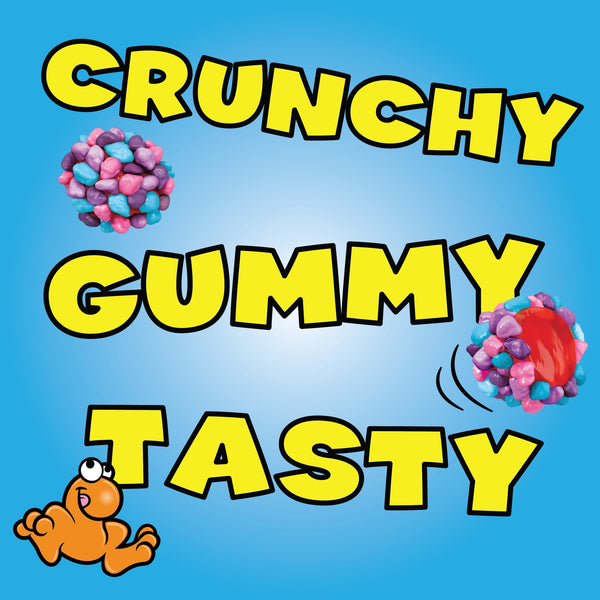 NERDS Gummy Clusters, Candy, Very Berry, Crunchy and Gummy, 8 oz Bag
