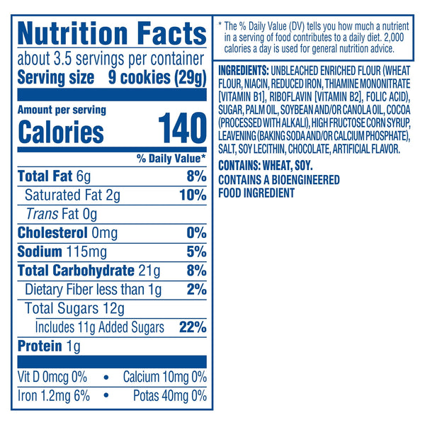 OREO Minis Chocolate Sandwich Cookies, 3.5 oz Snack Cup
