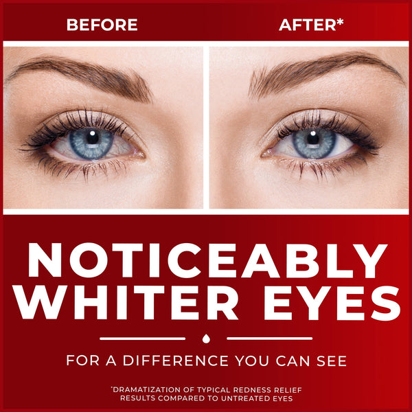 Clear Eyes Maximum Red Eye Relief Lubricant Eye Drops, Daily Use, 0.5 fl oz