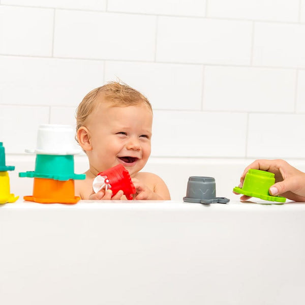 Infantino Splish & Splash Sea Animals Bath Play Set, 0-36 Months, 17-Piece Set