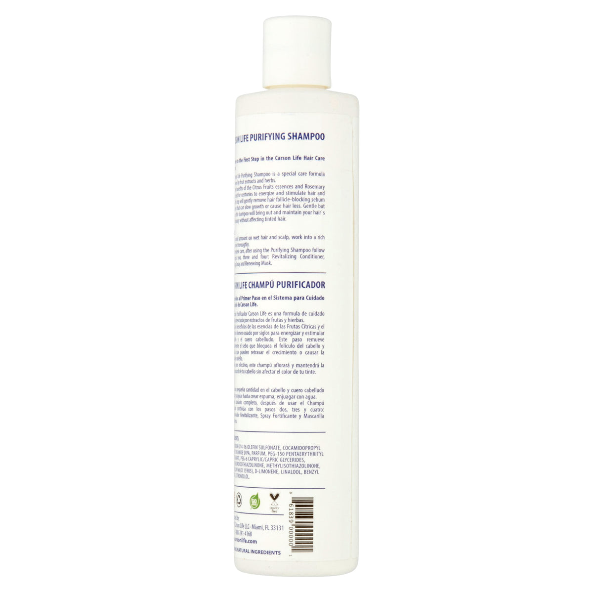 CARSON LIFE Beauty Color Protection Daily Shampoo, 10 fl oz