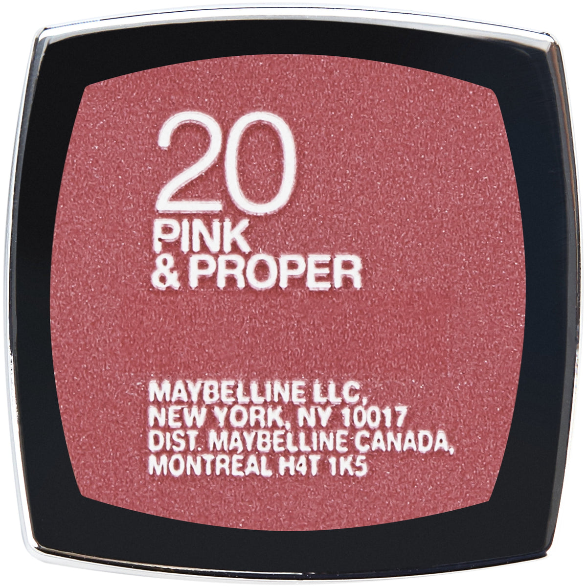 Maybelline Color Sensational Cream Finish Lipstick, Pink and Proper