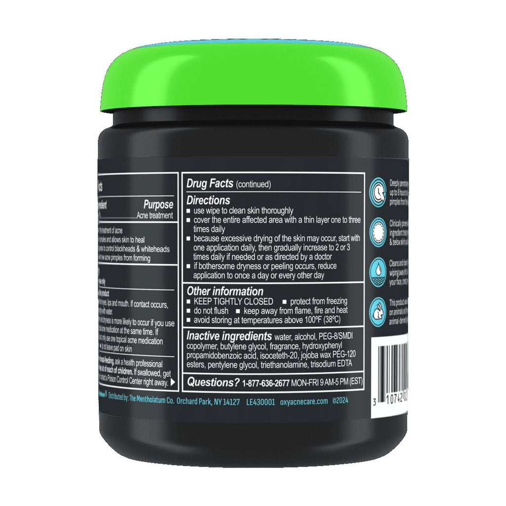 Oxy Deep Pore Acne Facial Cleansing Pads, Salicylic Acid, 90 Pads