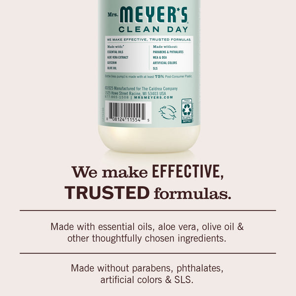 Mrs. Meyer’s Clean Day Hand Soap, Birchwood Scent, 12.5 Fl Oz