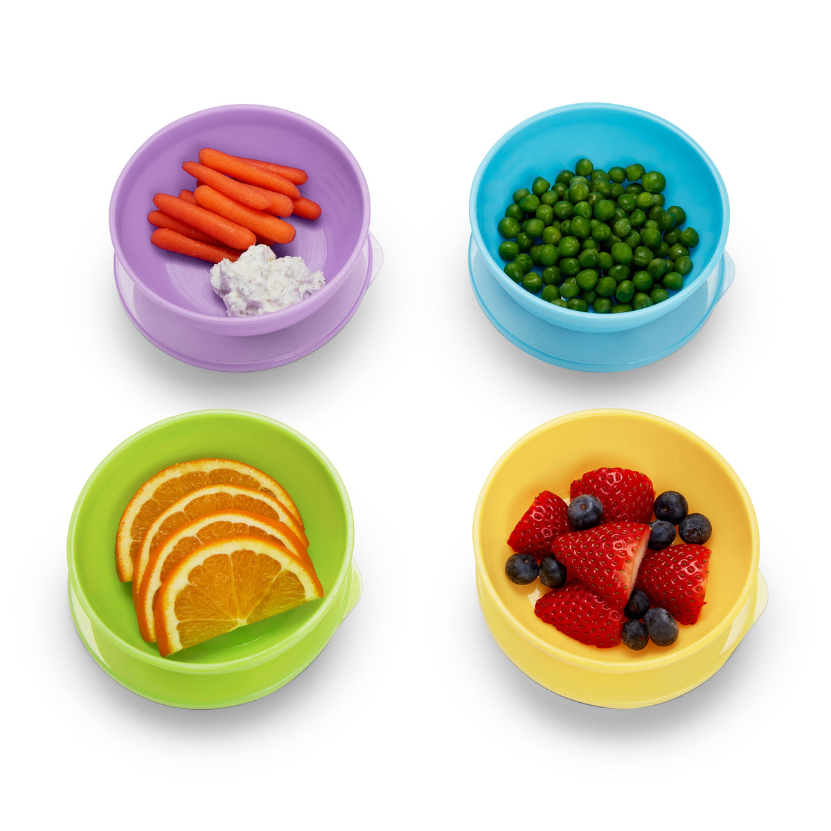 Munchkin® Love-a-Bowls™ Baby Feeding Set, Multi-Color, Unisex, 10 Pack