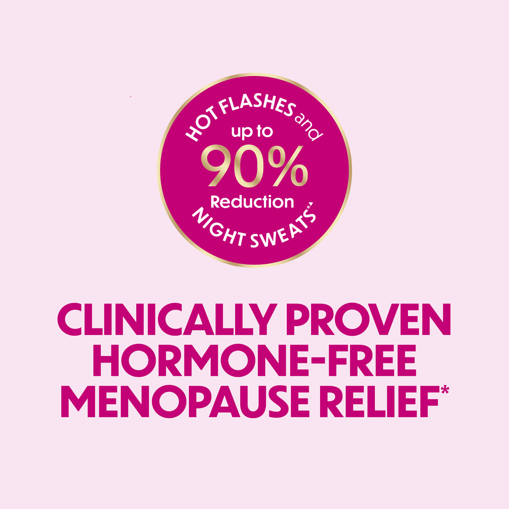 Estroven Menopause Relief Complete Multi-Symptom Daily Supplement, Support for Hot Flashes & Night Sweats, 28 Count