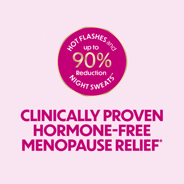 Estroven Menopause Relief Complete Multi-Symptom Daily Supplement, Support for Hot Flashes & Night Sweats, 28 Count