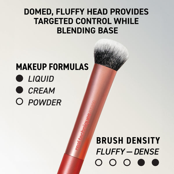 Real Techniques Everyday Essentials Kit, Makeup Brush & Beauty Sponge Set, 5 Piece Set