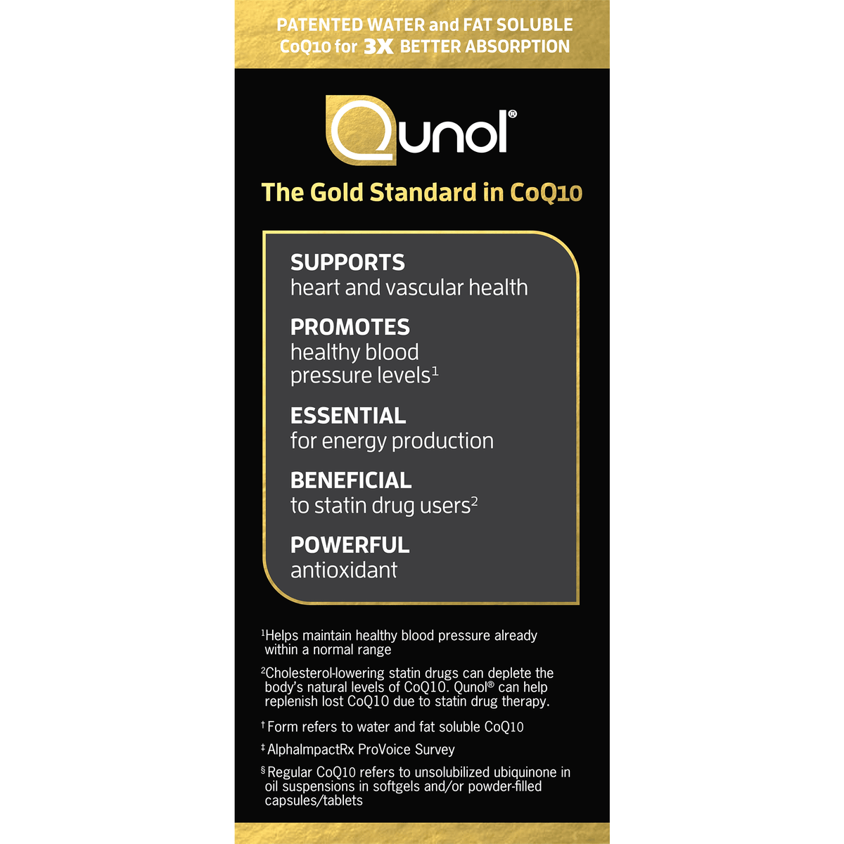 Qunol Ultra CoQ10, 100mg Softgels, Dietary Supplement, 30 Count
