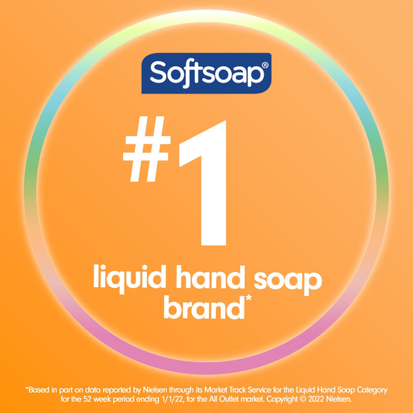 Softsoap Antibacterial Liquid Hand Soap, Sparkling Pear, 11.25 Fluid Ounce Bottle