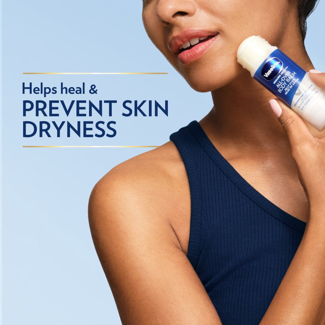 Vaseline Body Balm Stick Unscented 1.4 oz