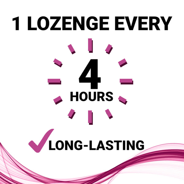 Cepacol Extra Strength Sore Throat & Cough Lozenges, Powerful Symptom Relief, Quiet Cough, Oral Pain Reliever, Mixed Berry Flavor, 16 Lozenges