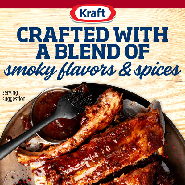 Kraft Original Slow-Simmered Barbecue BBQ Sauce, 18 oz Bottle