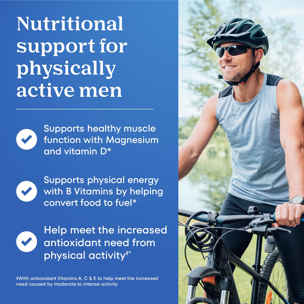 One A Day Men’s Pro Edge Multivitamin, Supplement with Vitamin A, C, D, E and Zinc for Immune Health Support and Magnesium for Healthy Muscle