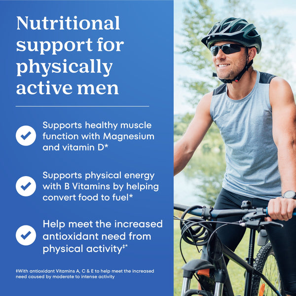 One A Day Men’s Pro Edge Multivitamin, Supplement with Vitamin A, C, D, E and Zinc for Immune Health Support and Magnesium for Healthy Muscle