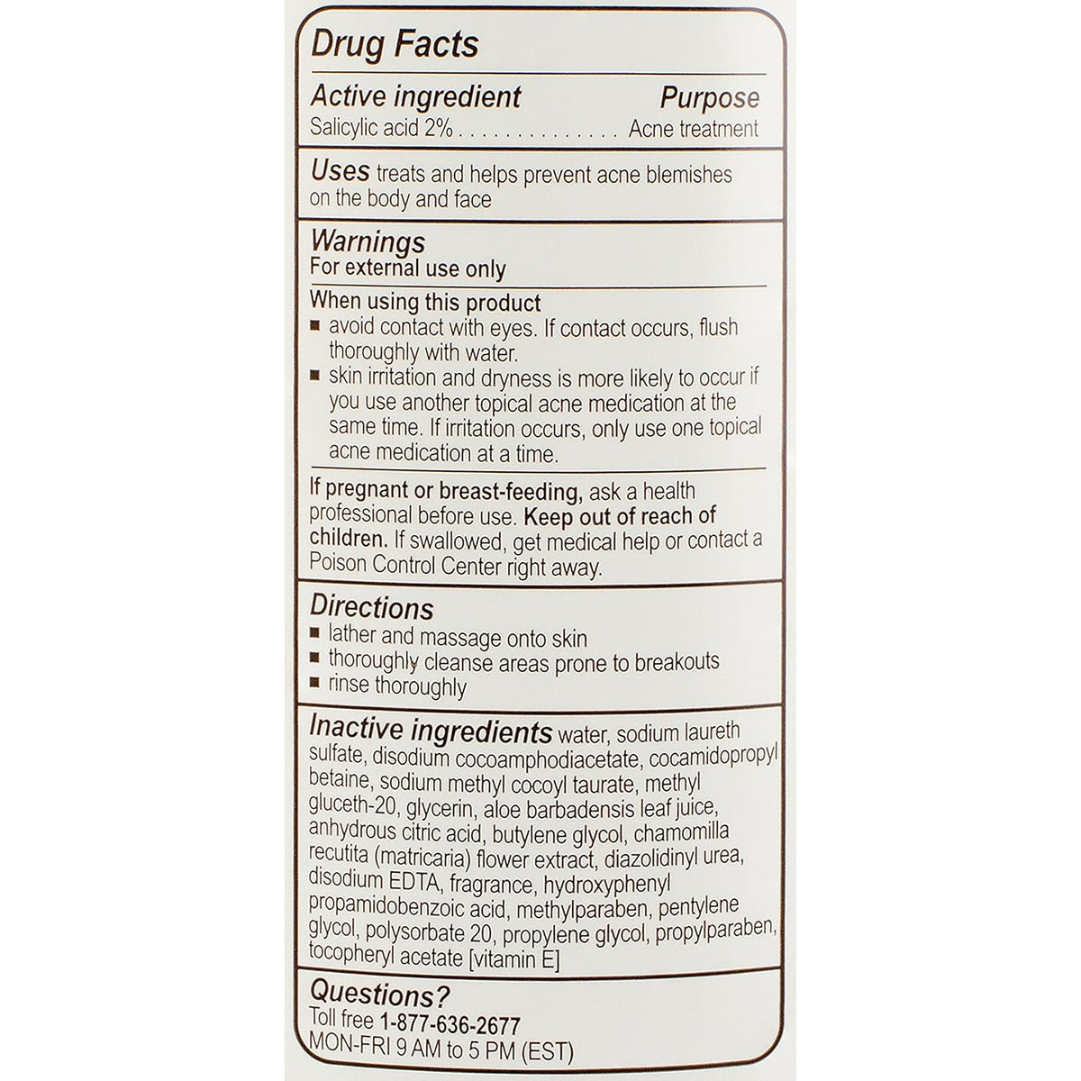 Phisoderm Anti-Blemish Body Wash, 10-Ounce